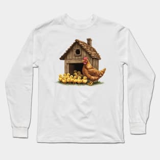 Chicken Lady Long Sleeve T-Shirt